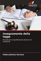 Pablo JiméNez Serrano | Insegnamento Della Legge | Taschenbuch | Italienisch
