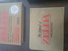 The Legend of Zelda - OVP Komplett - Sammlerzustand - Nintendo NES PAL B - CIB 