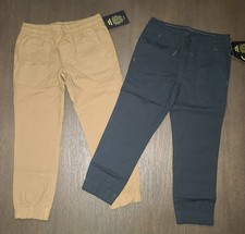NEW BOYS ART CLASS LOT OF 2 PULL ON JOGGER PANTS SIZE 4