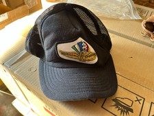 Indianapolis Motor Speedway Snapback Hat Front Patch Cap Black with Mesh