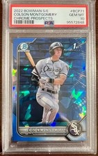 2022 Bowman Chrome 1st Sapphire Edition Colson Montgomery #BCP-71 PSA 10 GEM 💙