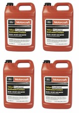4 Gallon Engine Coolant Antifreeze Motorcraft Yellow Pre Diluted For Ford