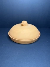 Vintage Terra Cotta Garlic Baker Dish and Cover Made in Italy Boston Warehouse3