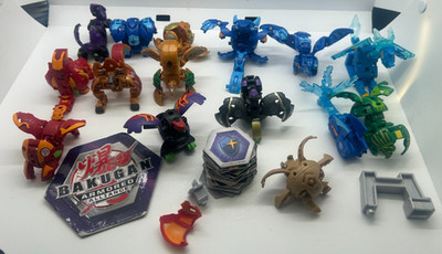 Bakugan Battle Brawlers Armored Alliance Lot Figures Cards BakuCores Spin Master