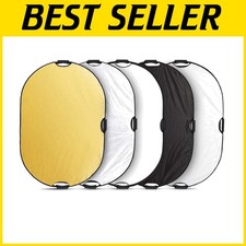 High Quality 5-in-1 Photography Reflector 32x48 Inch