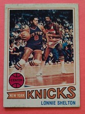 1977 Topps #26 Lonnie Shelton White Backs EX