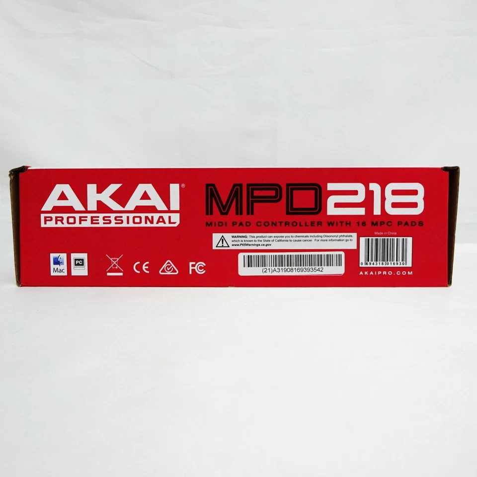 Akai Professional USB MIDI controller 16 Pad sound source software Japan NEW - Image 4 of 4