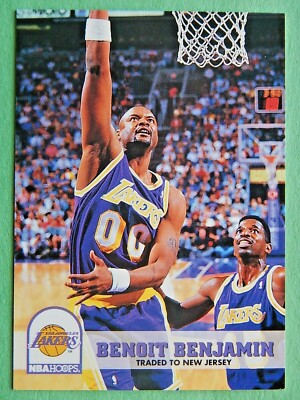Benoit Benjamin #103 NBA Hoops 1993 Basketball Card (Los Angeles