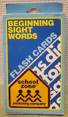 Beginning Words Level B Flash Cards Sight Words - The School Box Inc