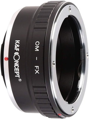 K&F Concept OM-FX Objektivadapter  für Olympus OM Objektiv auf Fujifilm X-Mount
