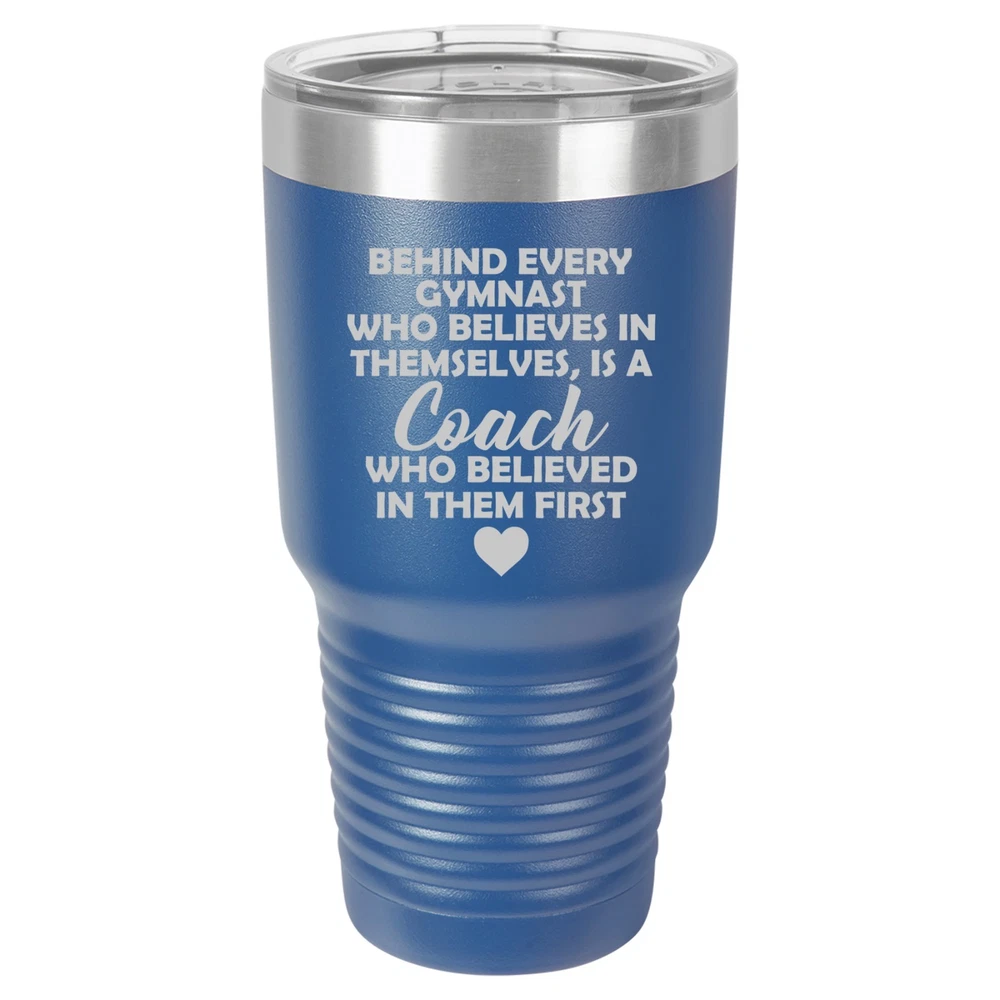 20oz 30oz Vacuum Insulated Travel Mug for Gymnastics Coaches
