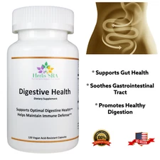 Digestive Support: L-Glutamine, Quercetin, Licorice, 120 Capsules, Immune System