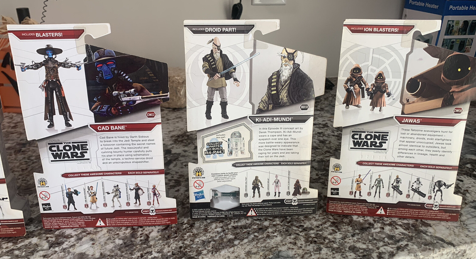 Star Wars The Clone Wars Action Figure Lot 2009