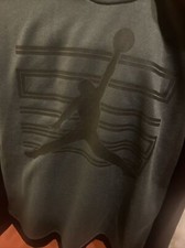 Nike Men's Jordan XI 11 Retro Jacket Black Grey Sz M AH1549-060