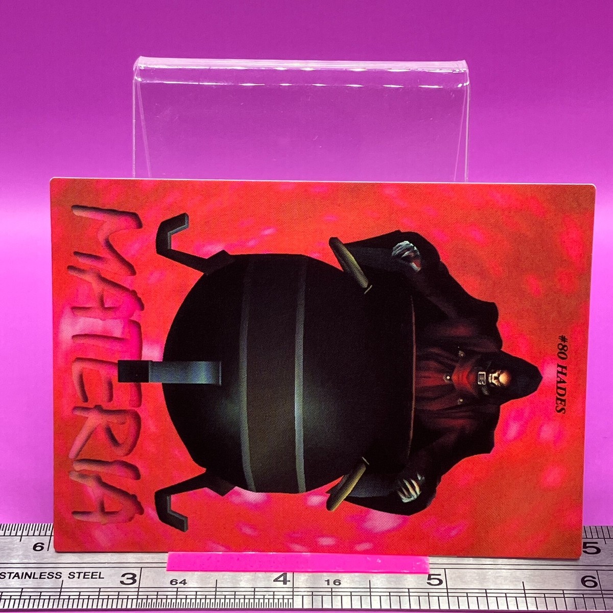 Hades #80 Final Fantasy 7 FFVII Carddass Masters TCG 1997 Japanese