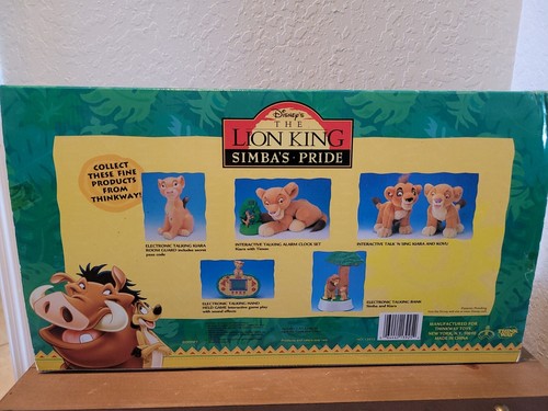 Disney König der Löwen Simbas Stolz interaktiver sprechender Wecker Set EUC - Bild 8 von 9