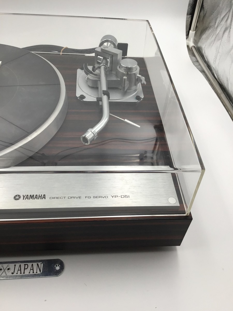YAMAHA YP-D51 ダイレクトドライブ　アナログプレーヤー　動作品 Yamaha YP-D51 Direct Drive Record Player Turntable Confirmed