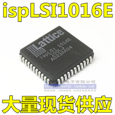 1x LATTICE ISPLSI1016E100LJ , CPLD 1000E 2K Gates 64 Macro Cells, PLCC-44 #96-9