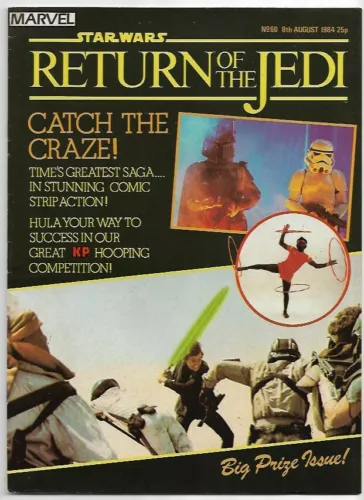 Star Wars Return of the Jedi #60 Weekly VG (1984) Marvel Comics UK