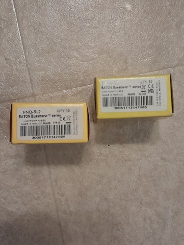 Bussmann FNQ-R-2 Class CC 2 Amp Fuses 600 Volt Tron 20 PACK | eBay