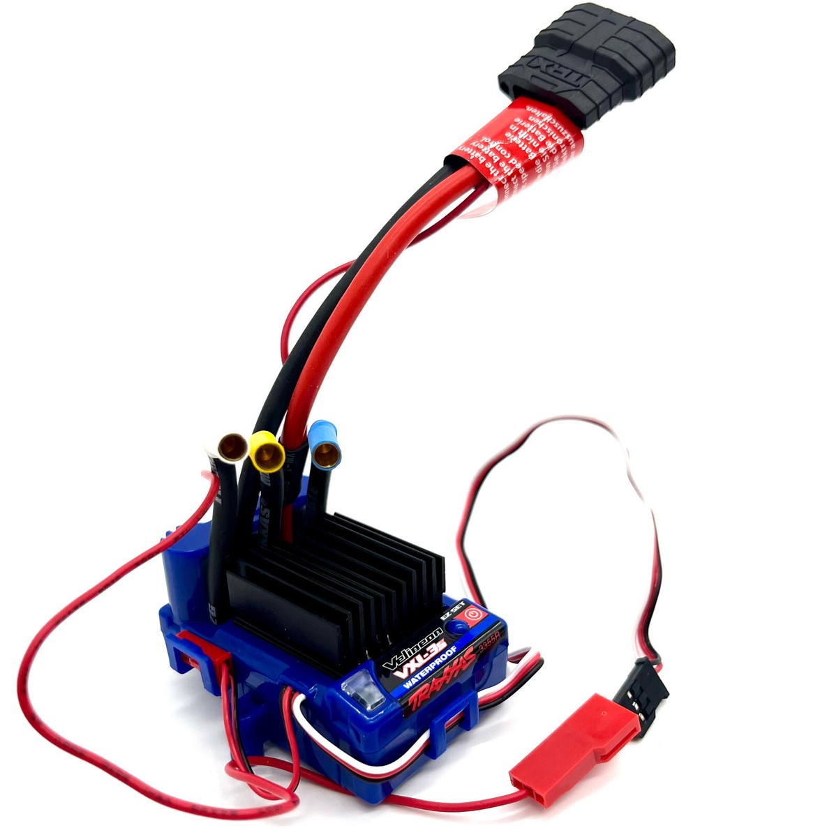 【美品】Traxxas VXL-3s ESCとVelineonブラシレスモーター RUSTLER ULTIMATE - ESC 3355R Velineon VXL-3s Slash Rustler Traxxas