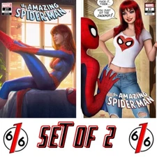 🔥🕷 AMAZING SPIDER-MAN #27 SZERDY & TIAGO DA SILVA 616 Trade Dress Variant Set