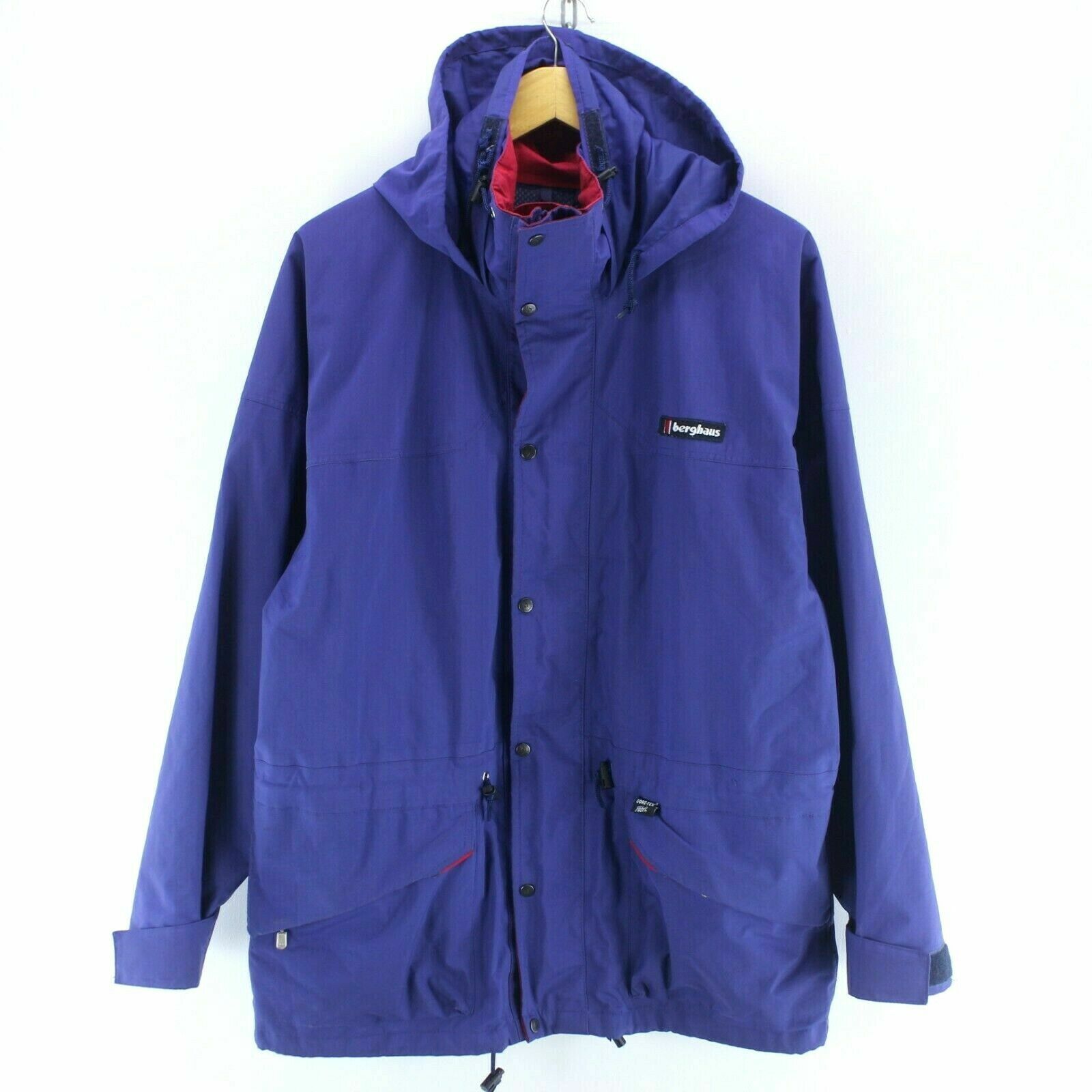 Vintage Berghaus Men's Raincoat Jacket 