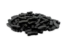 100x Kohle Kohlebrikett Schwarz Spur G 1:22,5 Ladegut Modelleisenbahn Diorama