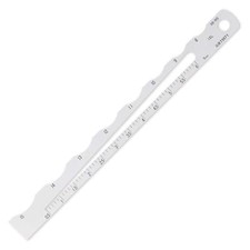 Shinwa 73571 Diameter Gauge 0.5-6.0mm & Radius Gauge 8-15mm by tyzacktools