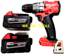 Milwaukee FUEL 2904-20 1/2 Hammer Drill, 2 48-11-1850 5.0 Batteries M18 18 Volt