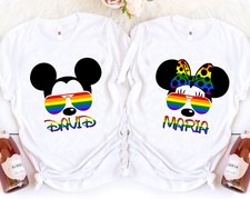 LGBT Pride Disney Couple Mickey Minnie Mouse Unisex Adult Kid Shirt 320111124