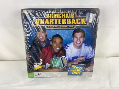 Fundex Armchair Quarterback Boardgame New Unopened Damaged Box