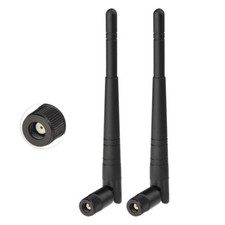 2Pcs WiFi Antenna 5dBi 2.4GHz Omni RP-SMA Aerial For TP-Link Netgear Router