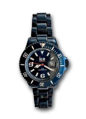 ICE Watch, Herren Armbanduhr Quartz, blau glänzend, Gliederarmband, Dat/Sek - Afbeelding 1 van 7