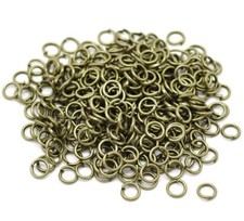 BULK 1000 Jump Rings 5MM High Quality Antique Bronze Tone J016