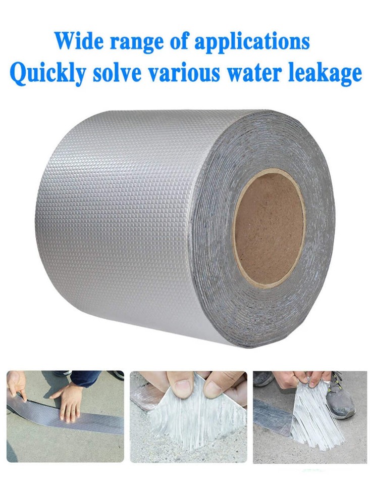 Waterproof Tape High Temperature Resistance Aluminum Foil Thicken Butyl