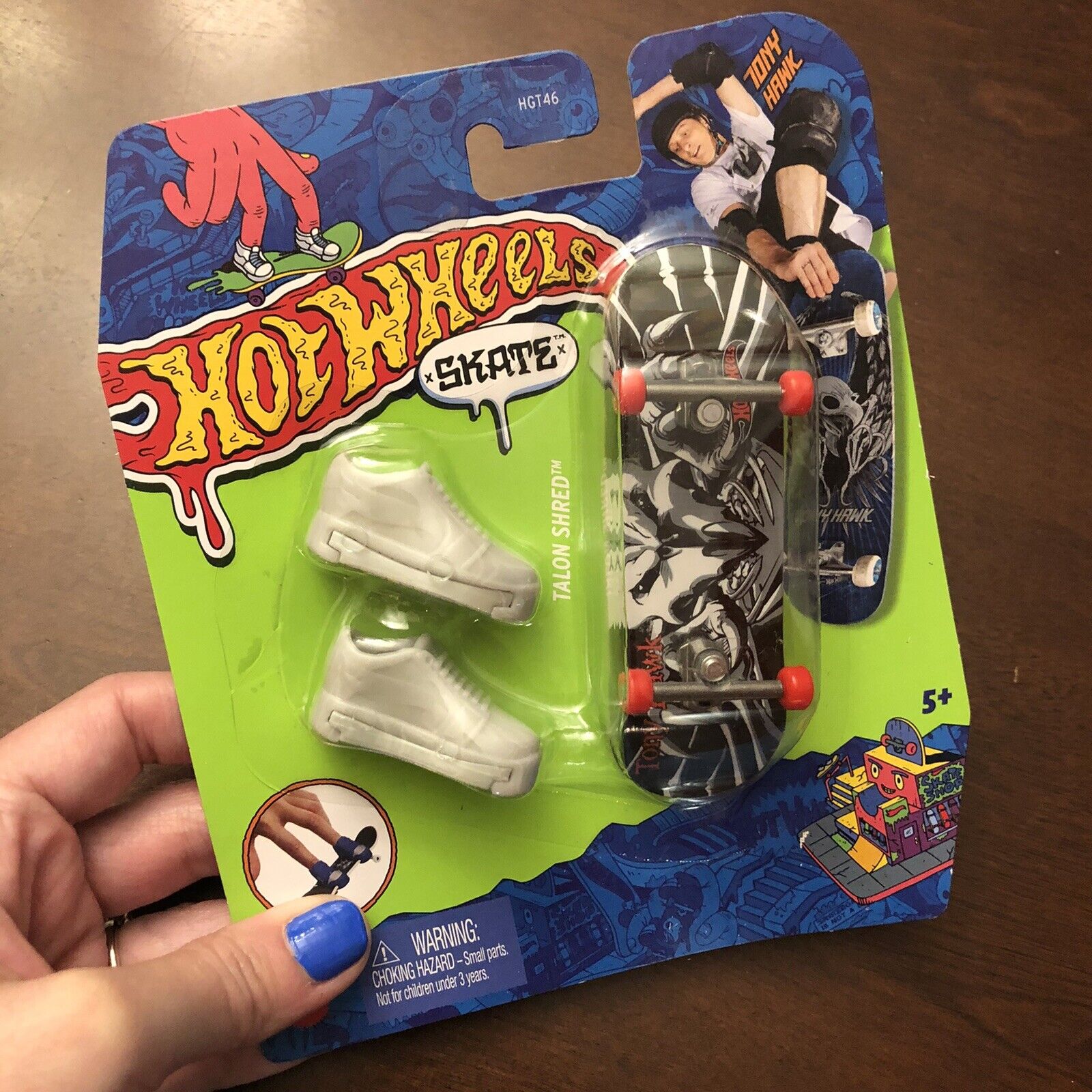 Hot Wheels Skate de Dedo Tony Hawk Shredator - Mattel