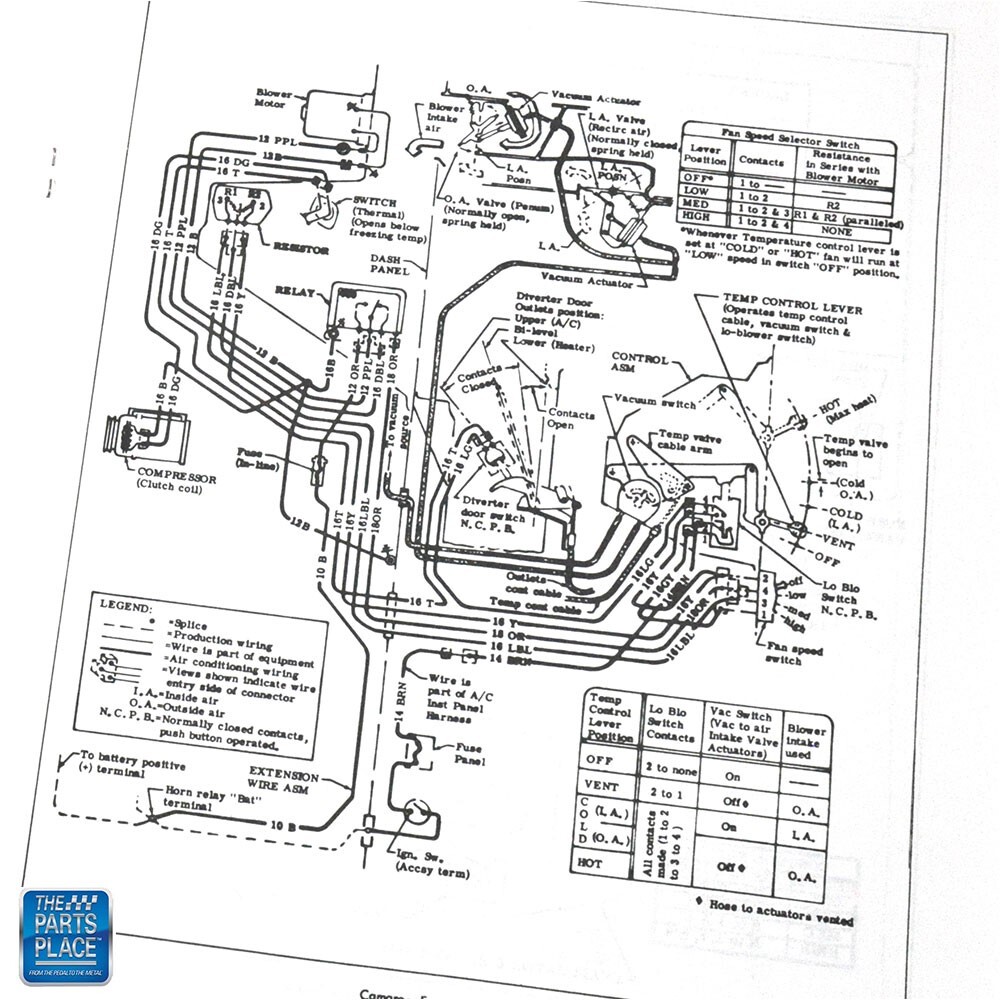 1968 Camaro Ignition Wiring Diagram
