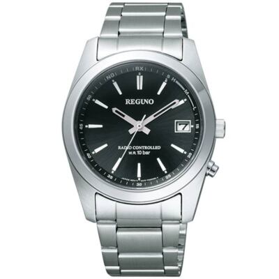 CITIZEN REGUNO RS25-0483H Black Solar Tech Men's Watch New in Box