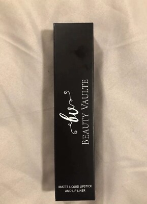 Beauty Vaulte Erupt Lip Set Liquid Matte Lipstick + Liner Natty Nat/Carmin NIB