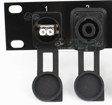 D-type dust cover protective folding waterproof For VGA BNC USB RJ45/11 RCA XLR