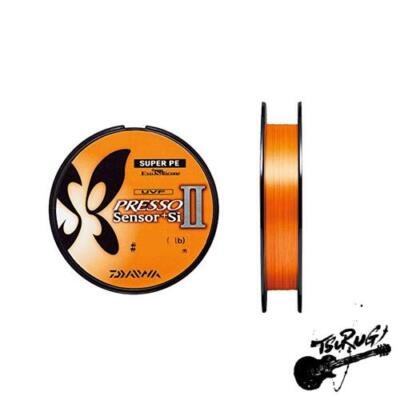 DAIWA PE Line UVF Presso Sensor 2+ Si 0.3 No. 310.2 ft (150 m) Orange (with