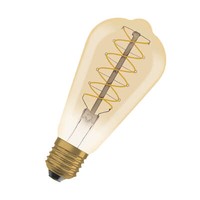 Osram Vintage 1906 Led Classic Slim Filament 4.8W 822 Gold E27 Lampe 420Lm 2200K