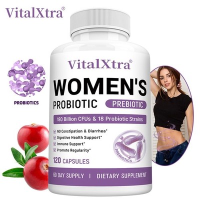 Women'S 180 Billion Cfu Probiotics For Digestive Health,Intestinal Flora Balance