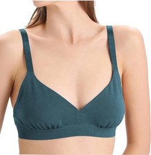 gyprprer Small 100 Merino Wool Women  S Wireless Triangle Bra  Merino-Wrapped Ela