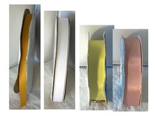 Schiff / Offray Grosgrain Ribbon 25, 50, 100 yd. Spools-5/8" 7/8" w- USA Made