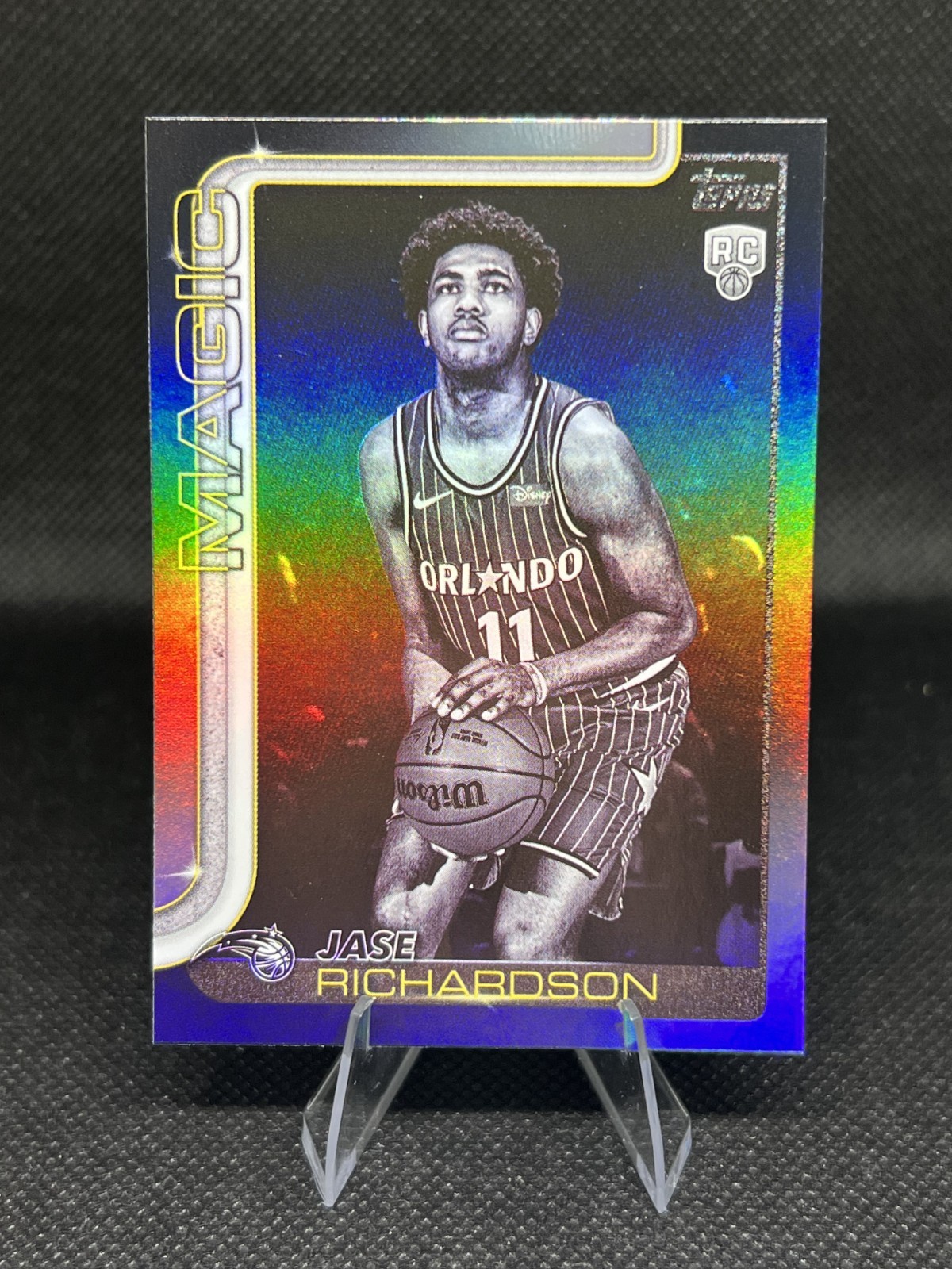 2025-26 Topps Basketball - Jase Richardson #225 Blackout Foil (RC)