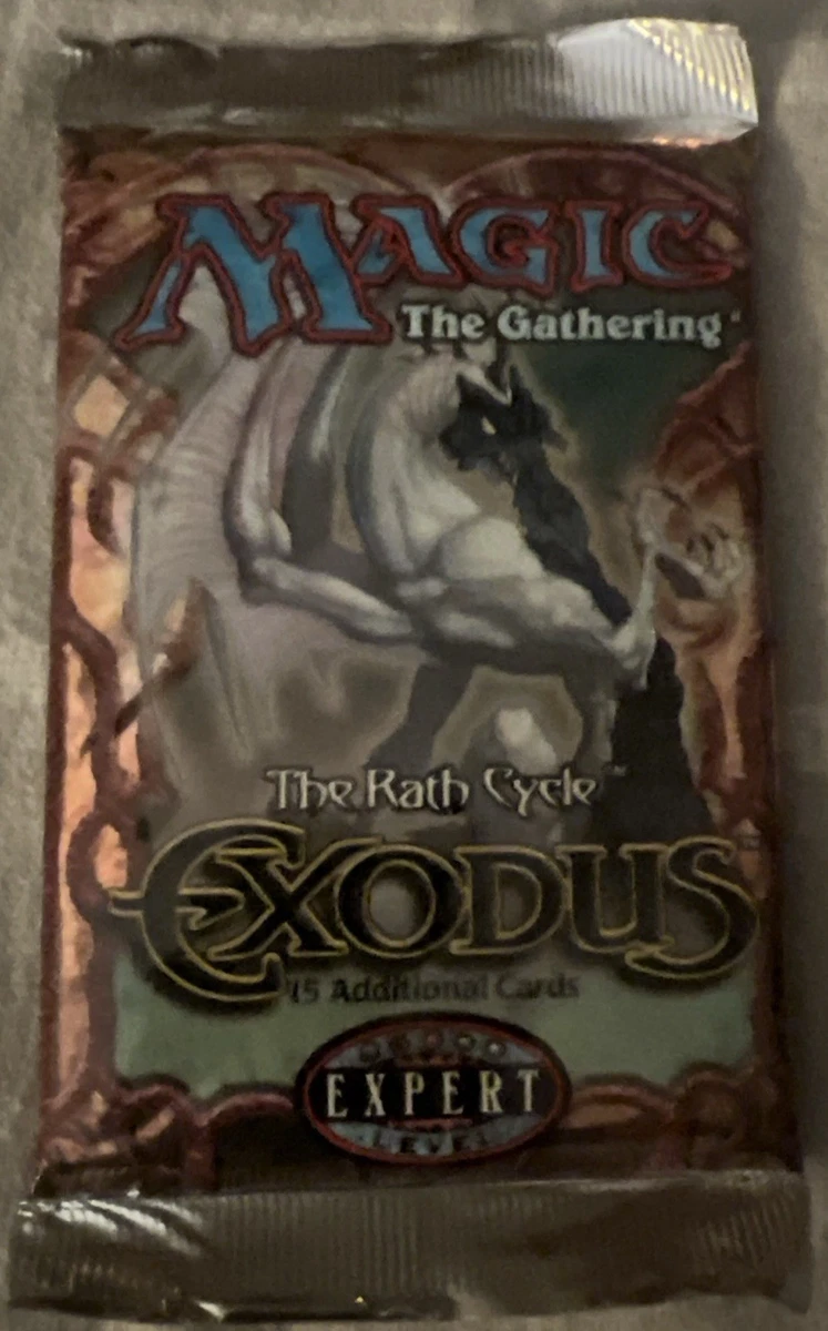 Magic: The Gathering Exodus Sealed Collectible Card Game Packs in