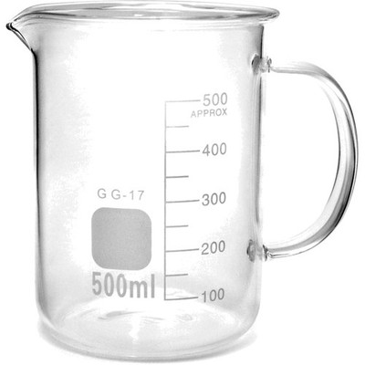 500ml Borosilicate Glass Measuring Cup with Handle