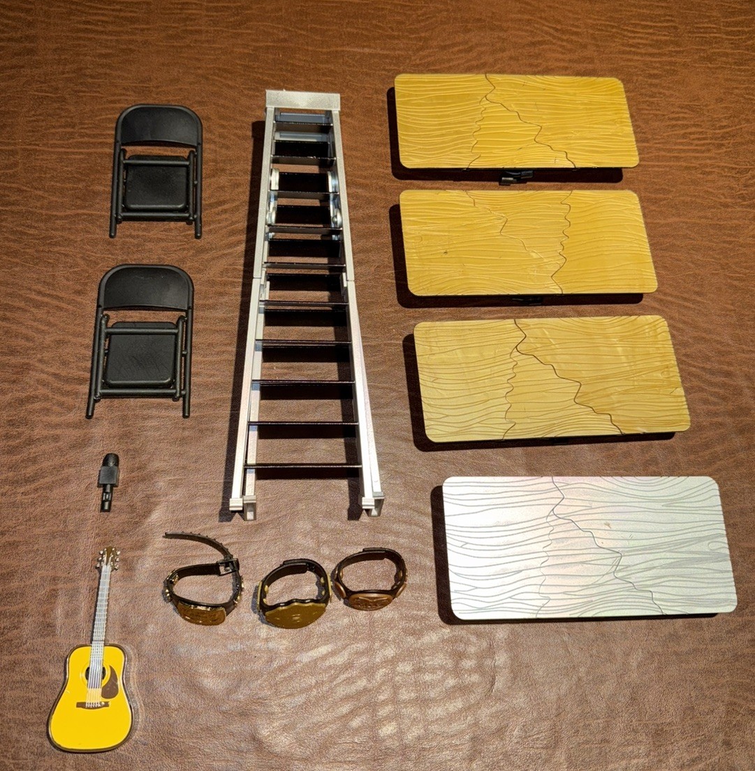 Accessories Lot Chairs Ladders Breakable Tables And More